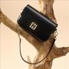 Women's Smooth Cowhide Leather Square Bag - Stylish Underarm Shoulder Crossbody Bag, Designer Handbag for Urban Travel Banquets