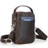 Retro Crazy Horse Leather Crossbody Phone Bag - Compact Outdoor Travel Storage