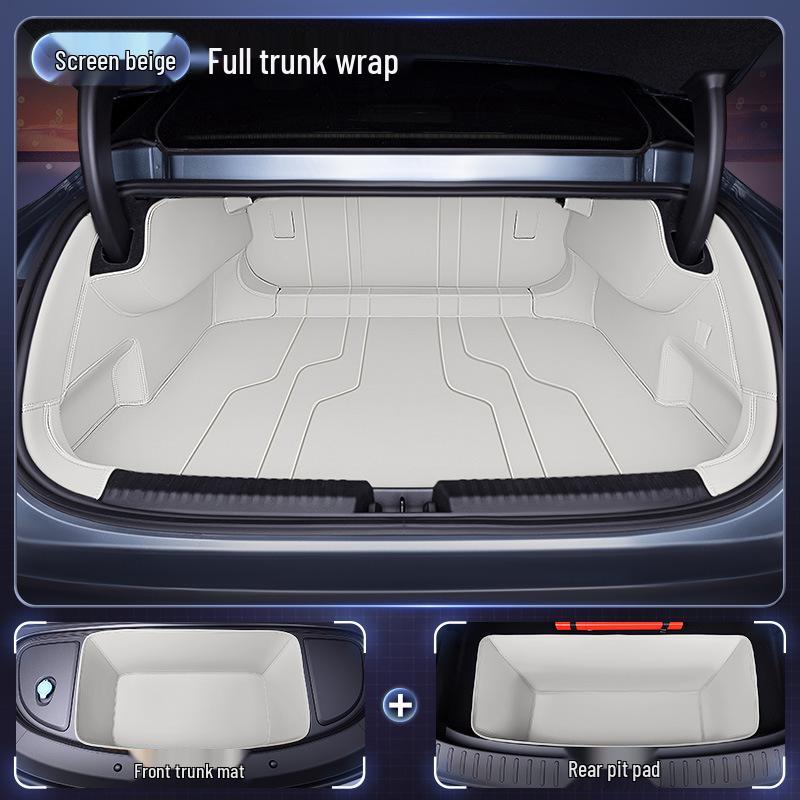 Deep Blue L06 Full Coverage Trunk Mat for 26 New Model Cars - Interior Accessories