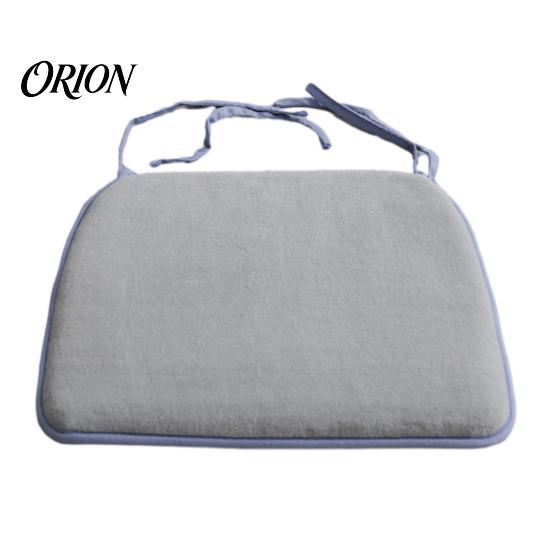 Anti-slip Thickened Buttock Relief Pad Plush Chair Cushion with Ties, Soft Cozy Non-slip Seat Cushion, 15.75" for Hard Seats x Warm Office Dining