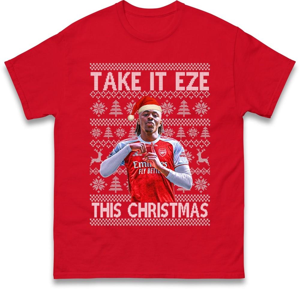 Eberechi Eze Christmas Christmas TShirt Festive Unisex Holiday Tee Top Gift