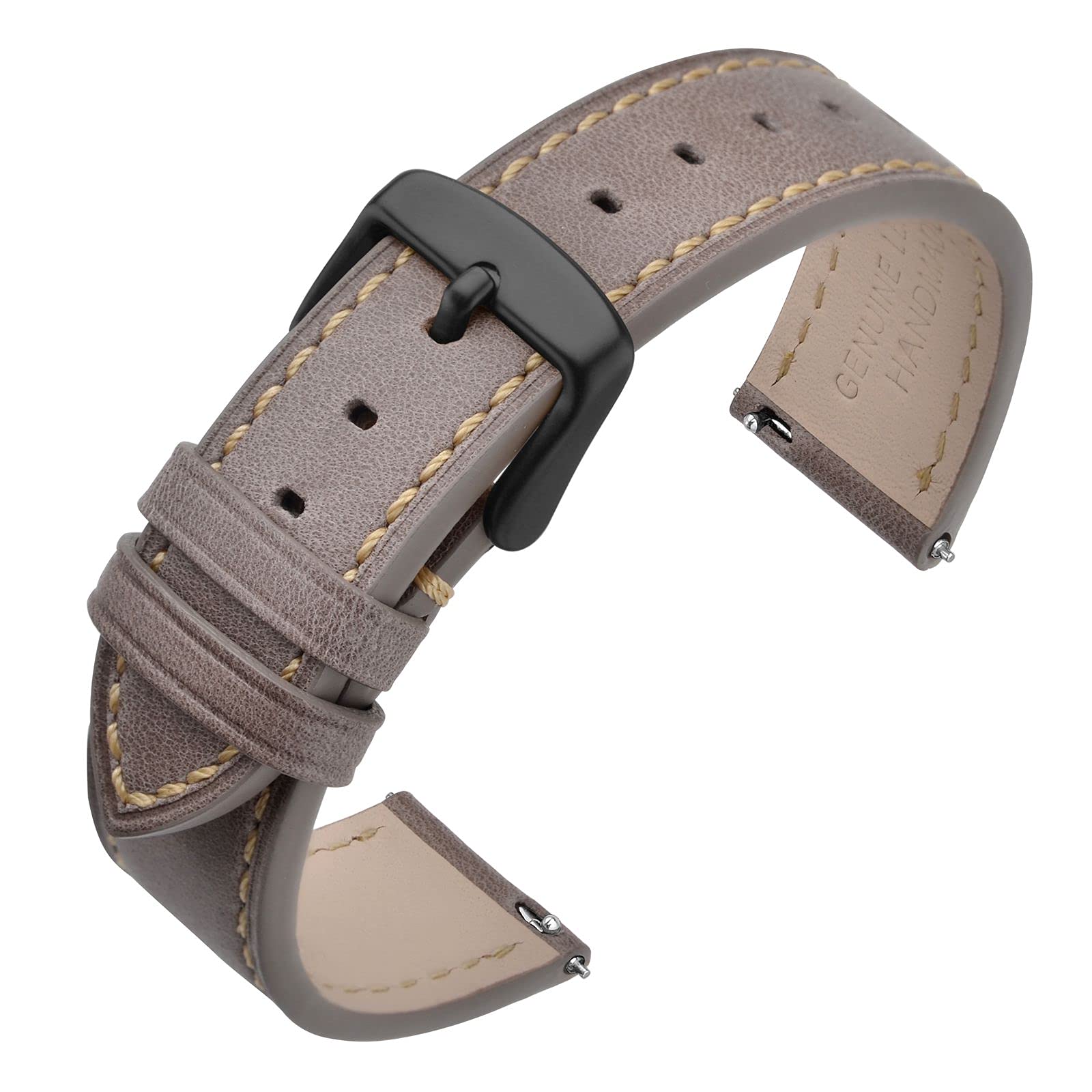 

ANNEFIT Leather Quick Release Replacement Watch Band 0.7 inch (17 mm) / 0.7 24 mm