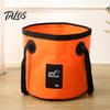 Double Handle Carry Bucket 12/20L Collapsible Water with Handles, Large Foldable Container, Container Portable Pail for Outdoor, Camping, Fishing, Car