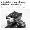 YONGNUO YN6 Mini Standard Hot Shoe Flash 4 Output Levels 105 degrees  Rotation Shooting Portable Design 5600K Color