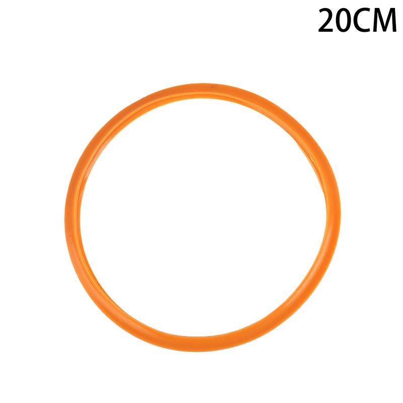 Silicone Rubber Gasket Sealing Ring High Temperature Resistant For Aluminum Pressure Cooker 18/20/22/24/26/28/30/32/34/36Cm