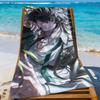 Wuthering Waves Qiuyuan Game Towel Sports Quick Dry Travel Camping Gear Sandproof Soft Light Large Beach Towel