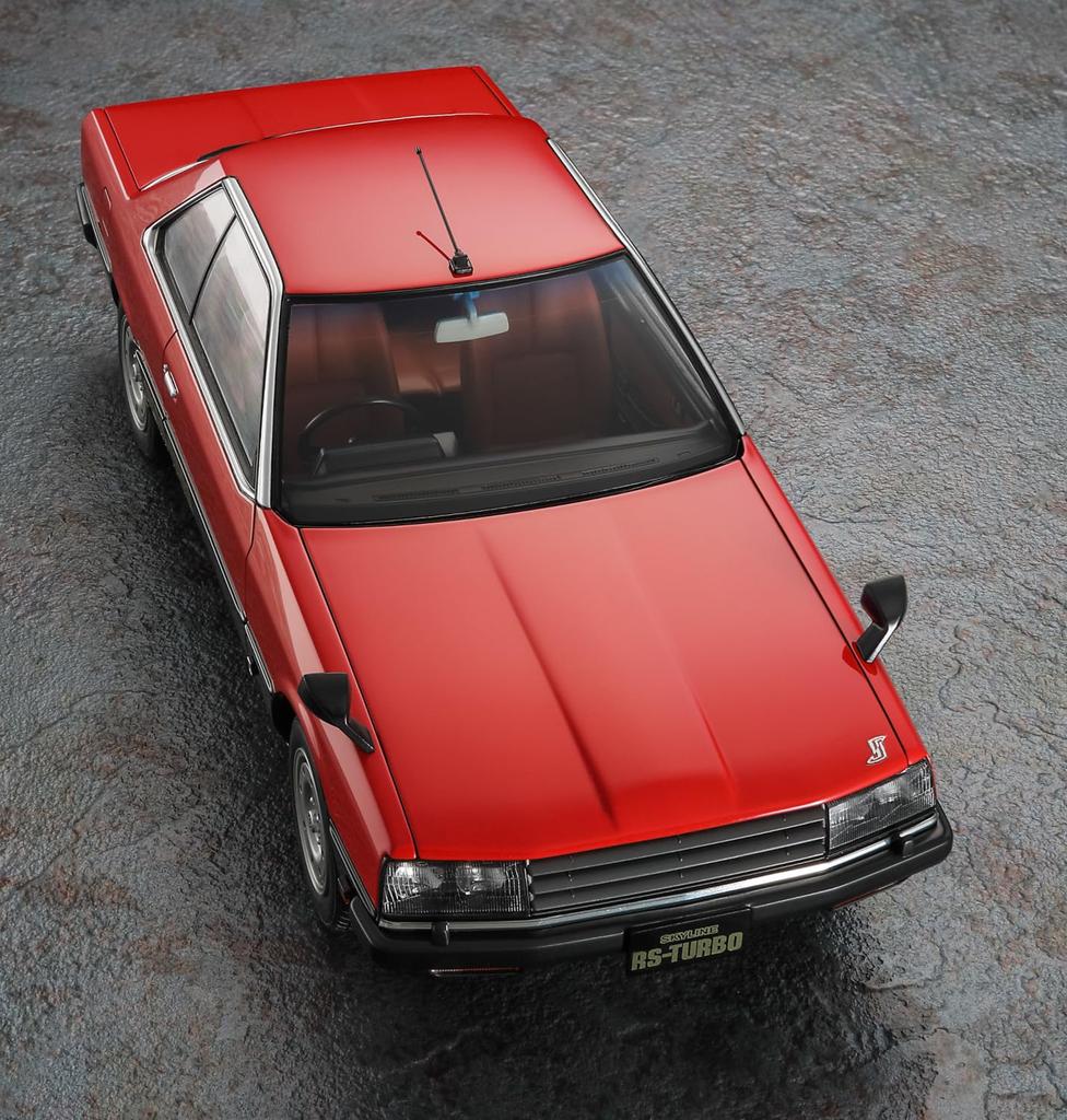 Hasegawa Nissan Skyline 2000 Turbo RS Early Model 1983 Plastic Model Kit HC65 [New Mold] 1/24 (R30) (Car)