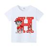 PAW Patrols Children Short Sleeve T-shirt Summer Kids Cartoon Printed Clothing Boy Casual Cotton Tee Girl Anime Cute Tops Gifts