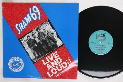 LP-Schallplatte SHAM 69 Live And Loud Volume 2 LINKLP025 LINK 1988 UK Rock Gebraucht