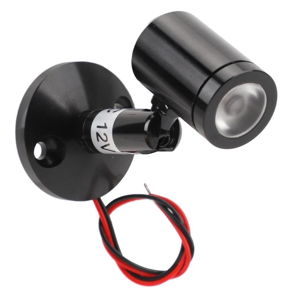 2er-Pack 1W LED Akzentstrahler DC 12V Drehbar LED Spotlights Schmuckvitrine