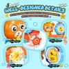 Cartoon Bear Spinning Water Toy Featuring a Cute Showering Bear Theme with Suction Cup Shower for Bath a Fun Toy Gift For kids