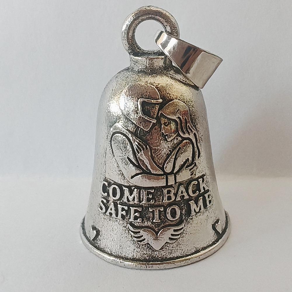 

Small Size Motorcycle Guardian Bell Come Back Safe To Home Biker Good Luck Charm Daily Wear 1