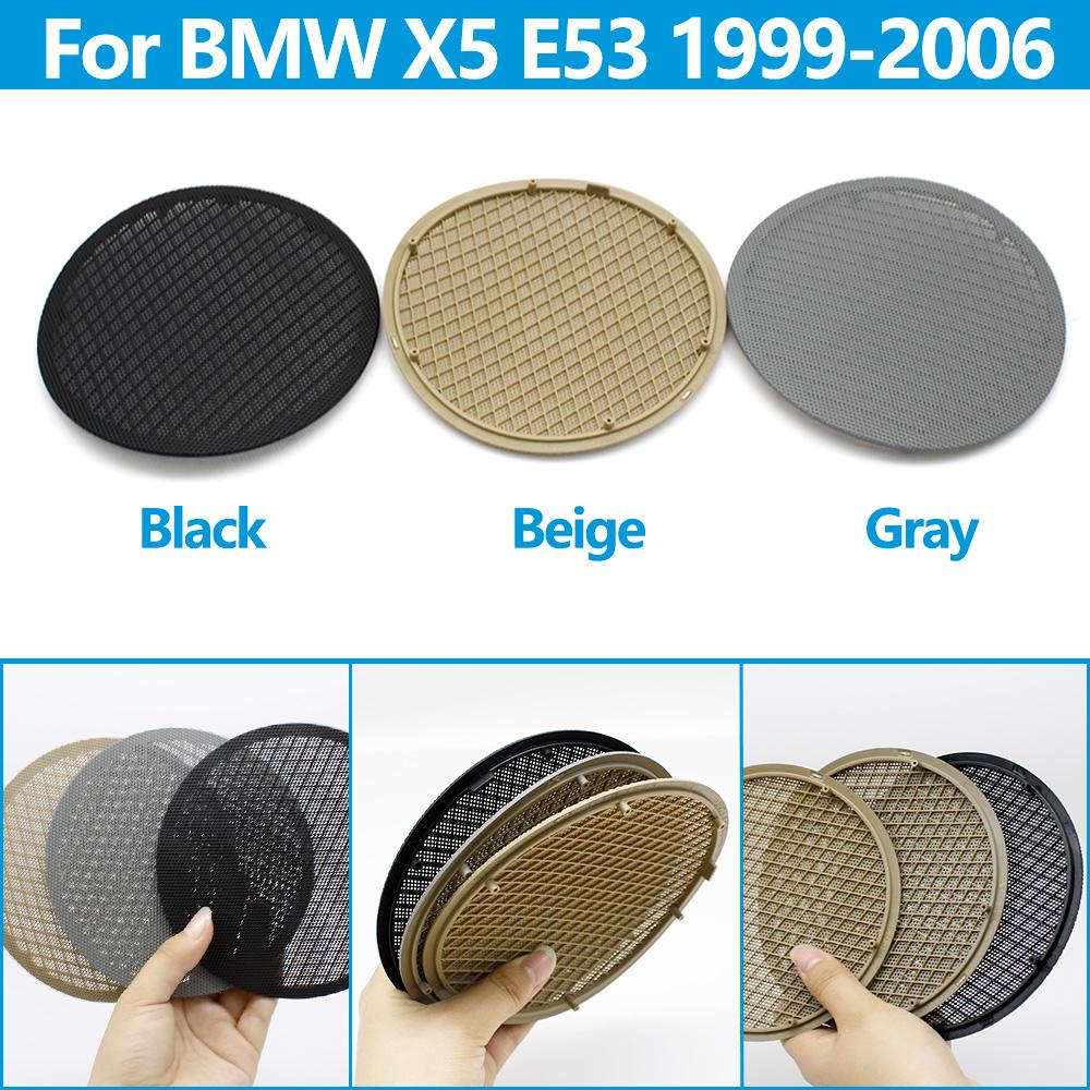 Ulepszony Panel Pokrywy Głośnika Przednich Lewych Prawych Drzwi Samochodu Wymiana Dla BMW X5 E53 1999-2006 51418264139 51418264137