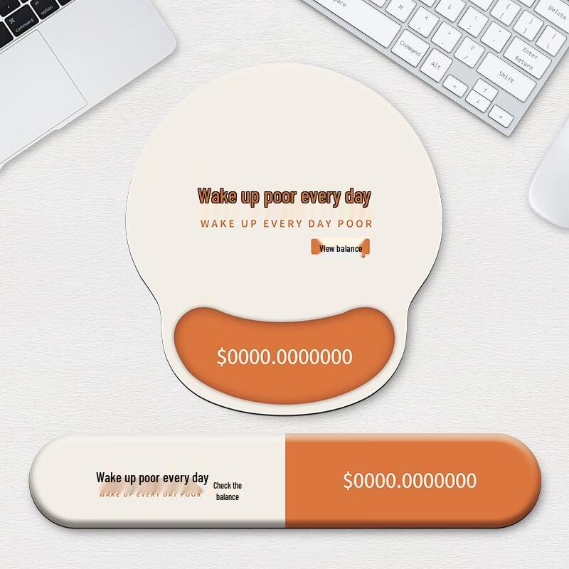 Fumede Ergonomic Wrist Rest Mouse and Keyboard Pad Set