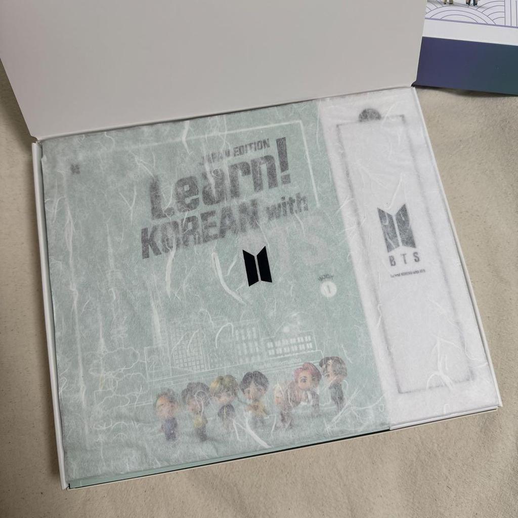 [USED] Learn!KOREAN with BTS Korean language materials Korean textbook