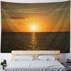 Oceano, Alba, Tramonto, Paesaggio a Telaio, Grande Appeso da Parete, Decorazione da Parete Hippie, Tessuto di Sfondo, Decorazione Artistica per la Casa