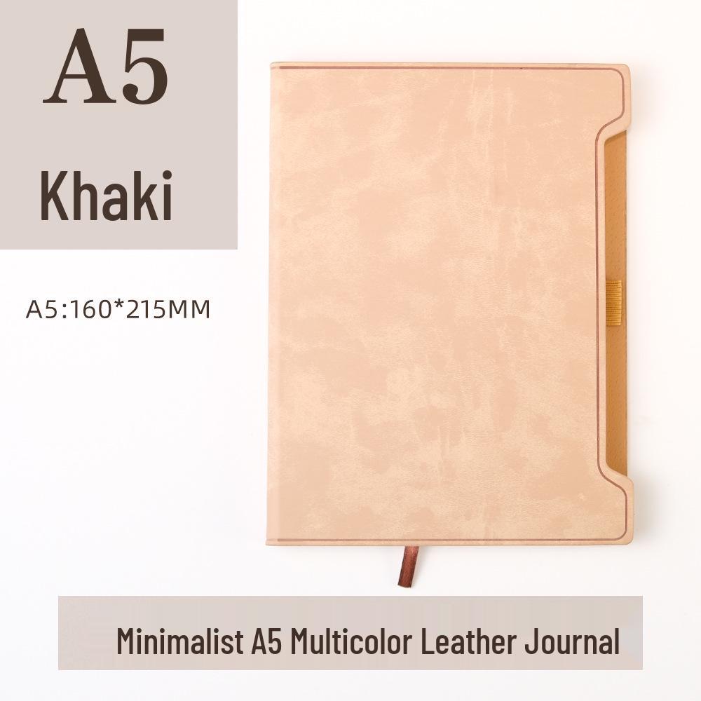 Portable Cross-border Business Notebook with Elastic Band and Customizable Logo