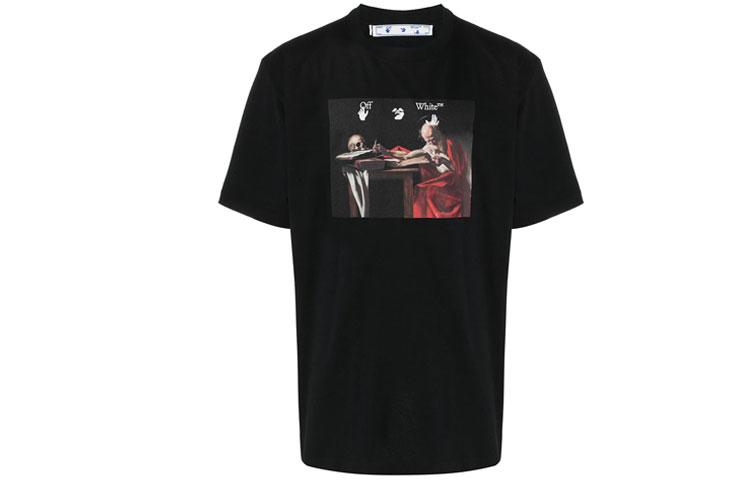 Off-White OFF WHITE Slim Fit Caravaggio T-shirt OMAA038R21JER0031025 XS