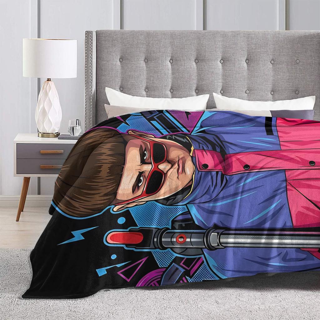 Oliver Tree Vector Illustration Flannel Blanket Fashion Throw Blanket for Home 125*100cm Quilt