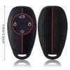 Silicone car key cover case shell holder for leapmotor t03 s01 c11 4button key car accessories
