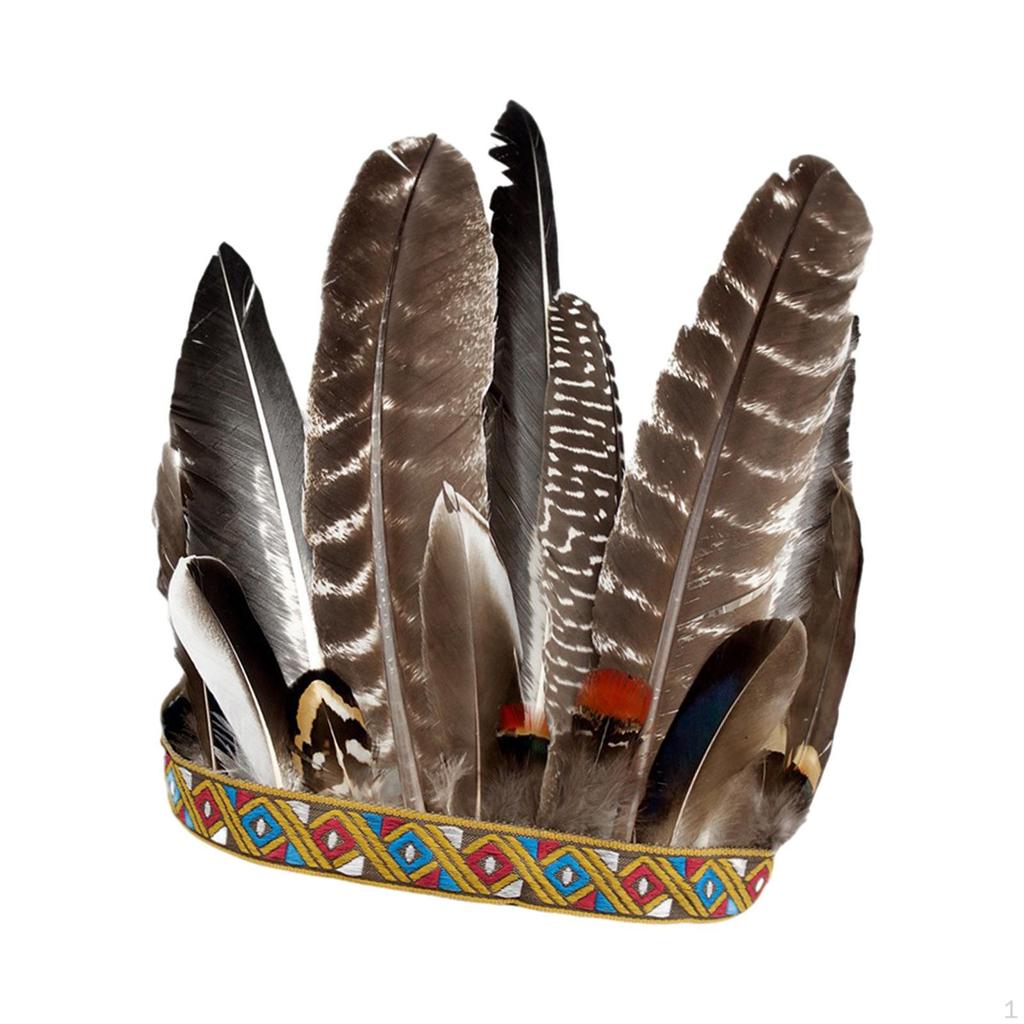Feather Headband for Festival and Party