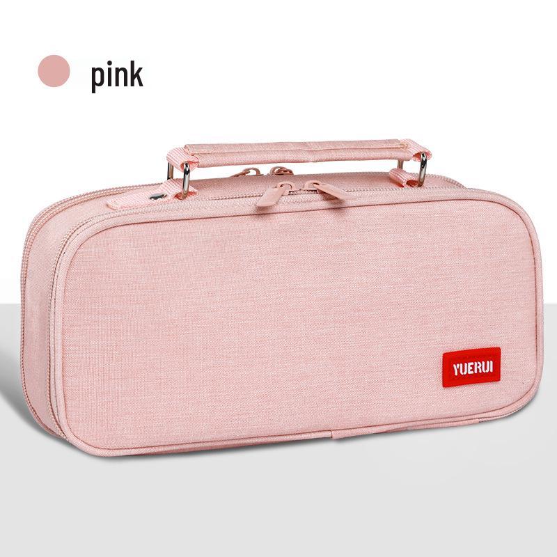 Large Capacity Multi-layer Canvas Pencil Case for Students