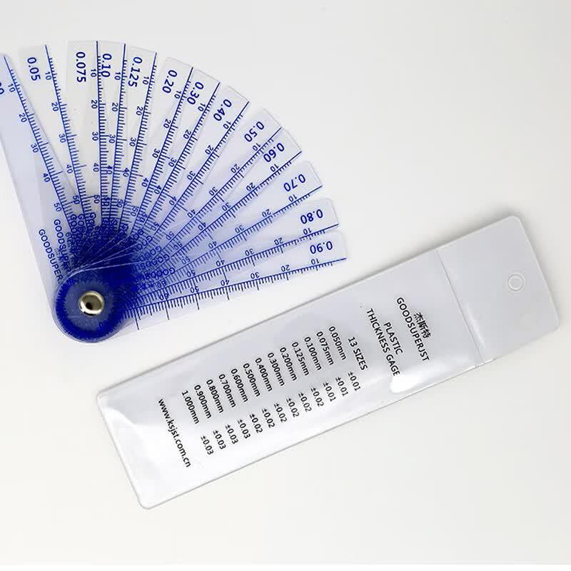 GOODSUPERJST Plastic Feeler Gauge Set
