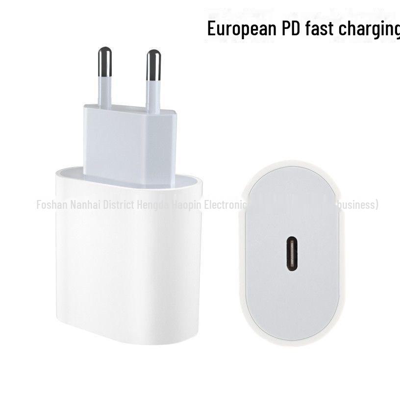 CE Certified Fast Charger 12W/20W/30W for Apple & Huawei Phones (EU Standard)