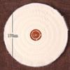 Reliable White Cloth Buffing Polishing Wheel for Stainless Steel Ceramic 5inch