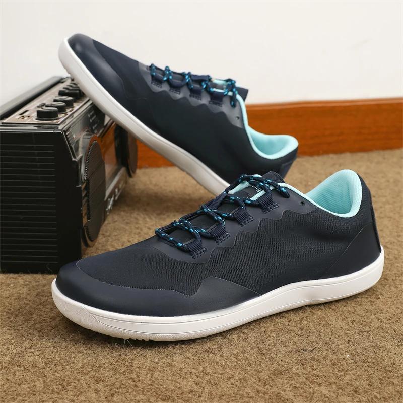 Fashion Breathable Lace-up Solid Men's Shoes Soft Lightweight Male Casual Shoes Non-Slip Outdoor Mens Sneakers Sports Treking Footwear
