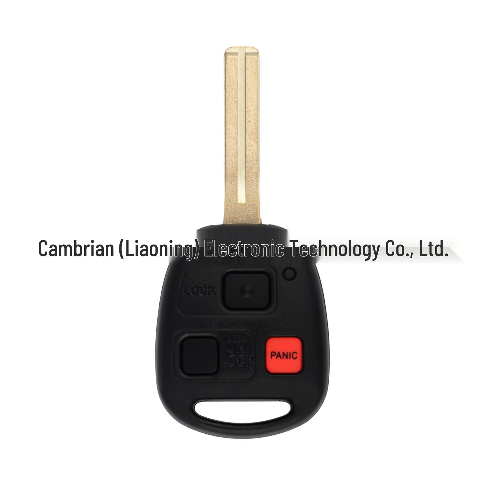 

Замена 3-кнопочного пульта дистанционного управления ключом для Toyota Lexus ES300/SC300 (HYQ1512V) 5.4*4.2*1.4 cm чёрный