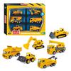 KidsPangPang Power Metal Heavy Equipment 6-Piece Toy Set