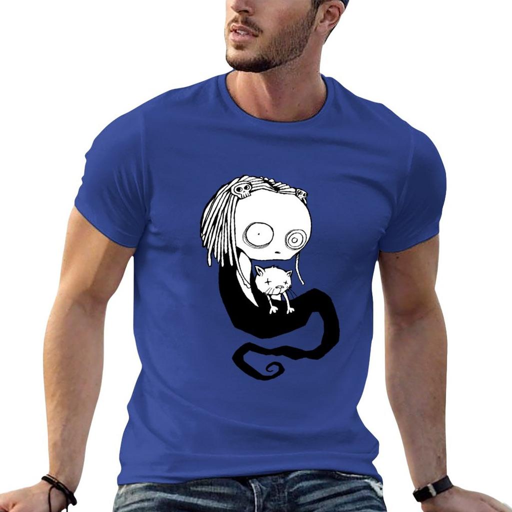 New Lenore Black and white T-Shirt summer clothes summer tops animal print shirt for boys tees mens funny t shirts