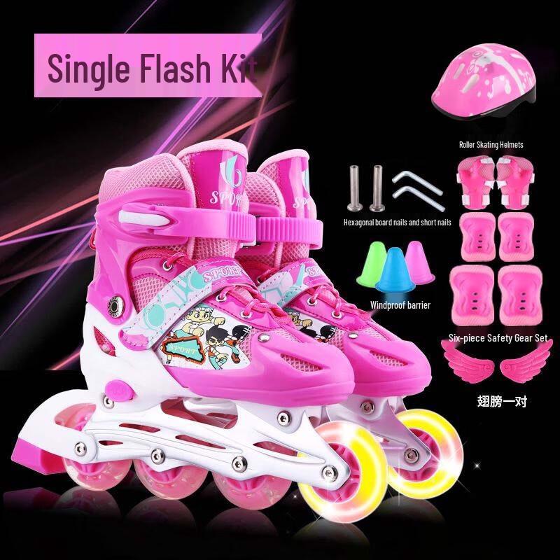 Alliance Messenger Kids  Adjustable Inline Skates 31-32