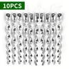 10-Piece Rotating Reflective Bird Repellent Rods for Gardens and Orchards