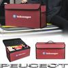 Car Trunk Organizer Box Toolbox Auto Interior Storage Accessories For VW Golf Polo GTI ID.3 Passat MK678 Tiguan CC Jetta Hub Cap EG1 