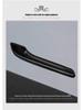 Tesla Model 3/Y Door Handle Carbon Fiber Protectors - Bright Black, Anti-slip