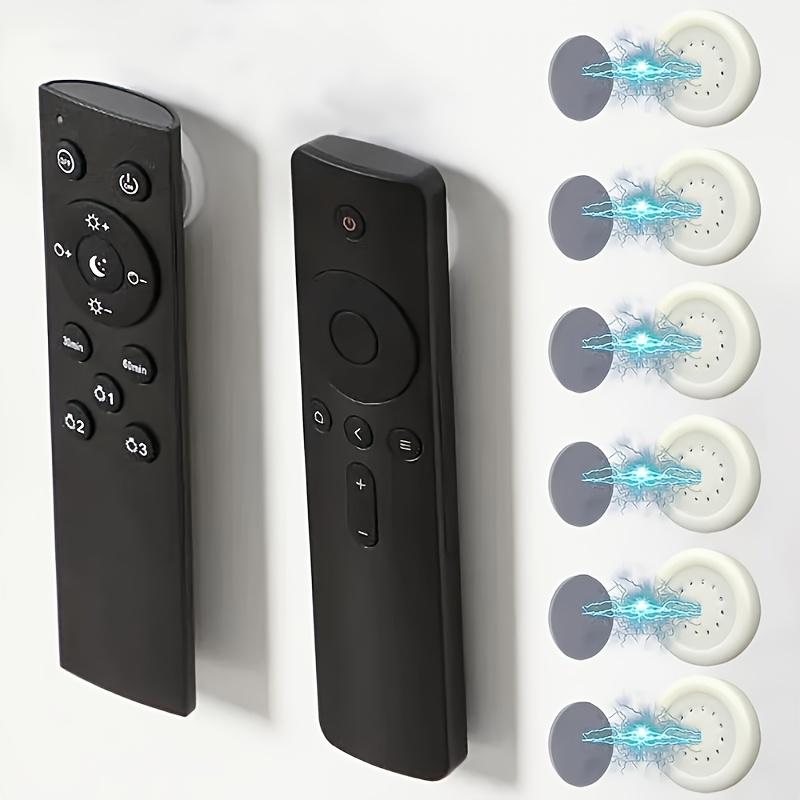 1SADA úložný magnetický list na diaľkové ovládanie upevnený na TV klimatizáciu dátový kábel nalepený na stenu závesný silný neinvazívny prísavkový magnetický