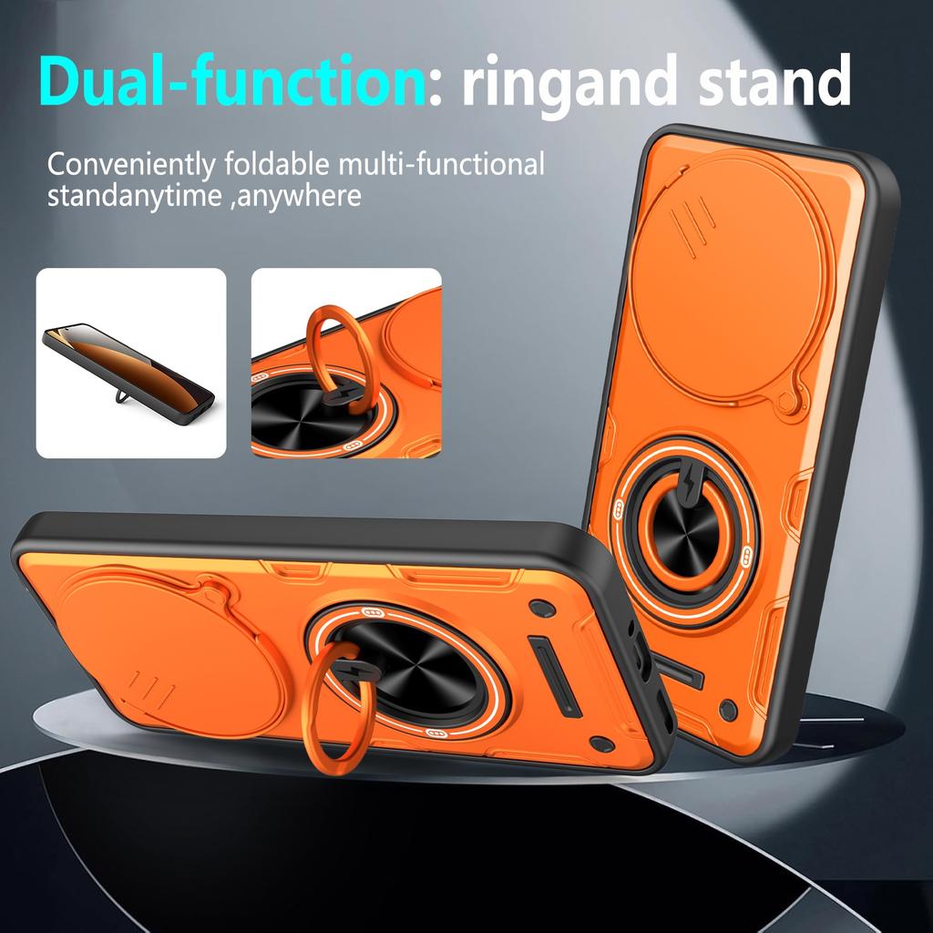 For Xiaomi Poco M8 Pro/Redmi Note 15 Pro Plus/Note 15 Pro+/Note 15 360°Rotating ring magnetic phone case cover protective cover