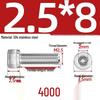 304 Stainless Steel Hex Socket Head Cap Screws, M2-M10, Extended Length