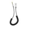 Ba01 ricevitore audio bluetooth 5.0 cavo adattatore audio jack aux nero