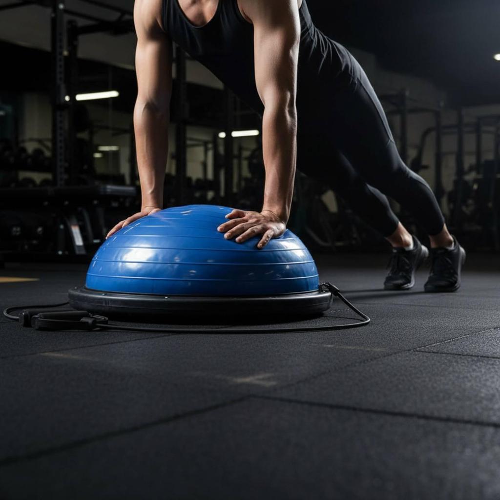 Half-Dome Balance Full-balance with Resistance Rope Versatile Half Exercise Ball