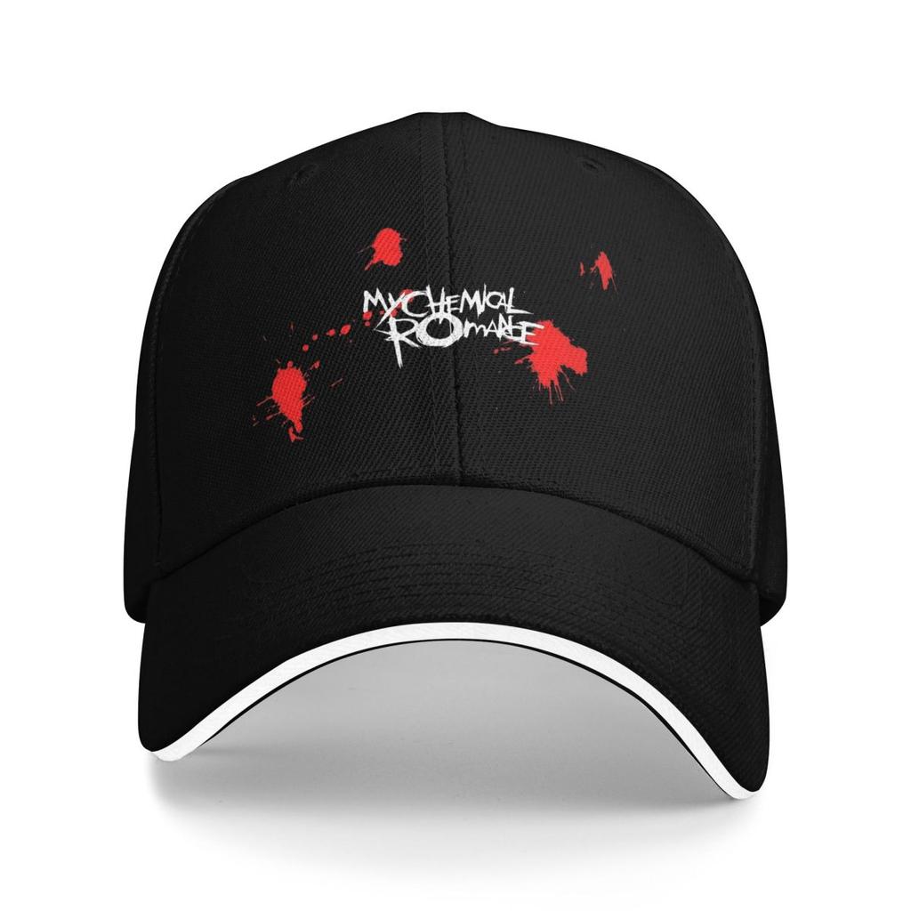 Unisex Baseballkappen My Chemical Romance Rockband Outdoor Streetwear Sommer Sport Baseballkappen Hip Hop Kappe Casquette Hüte