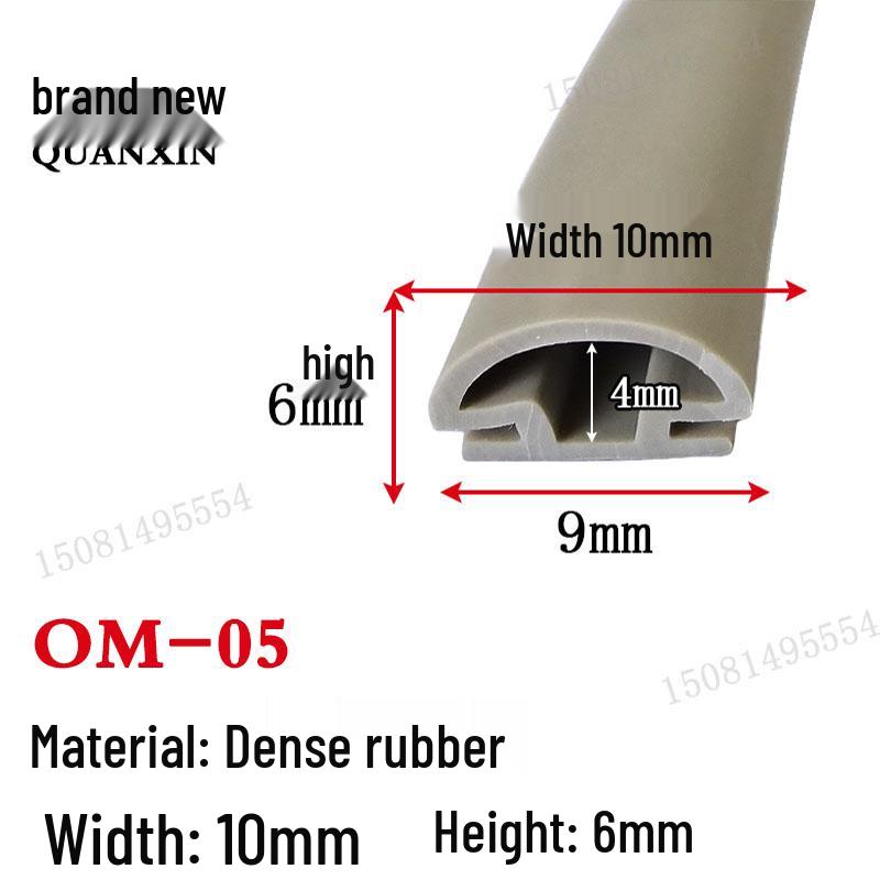 

П-образная резиновая кромочная лента для стекла и стальной плитки