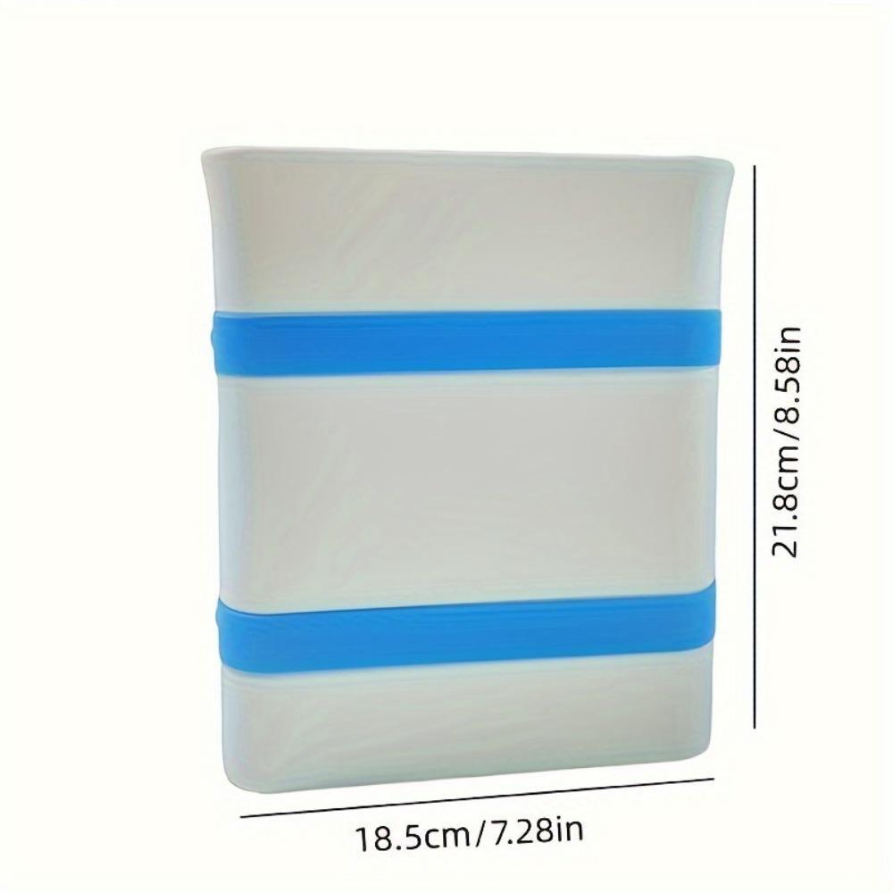 

1 шт., устройство для изготовления пищевых блоков с морозильной камерой, контейнер для приготовления еды, контейнер для замораживания остатков и морозильный лоток для экономии супа для организации кухни и использования в ресторане 1pc белый