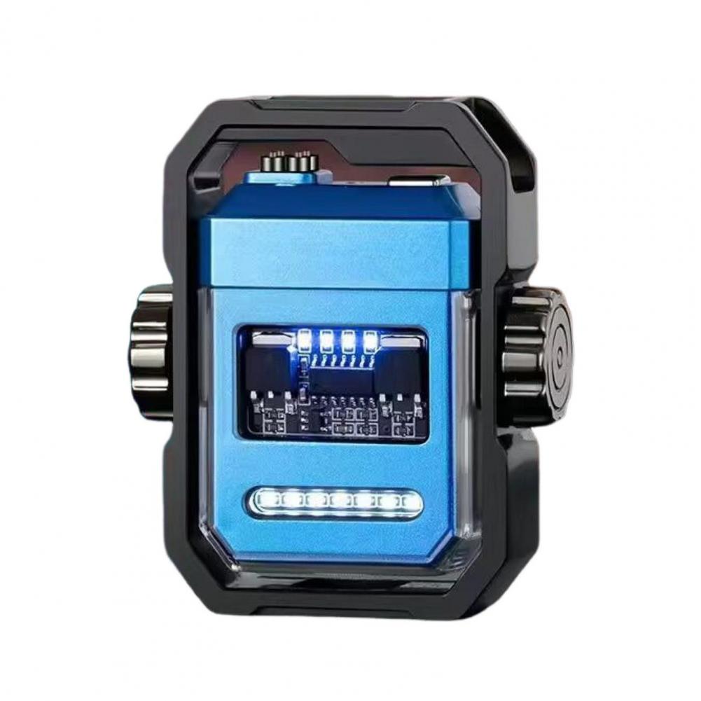 Windproof Igniter Fidget Toy Compact Portable Windproof Flameless Bbq Igniter Rechargeable Electric Arc-lighter for Boyfriend