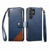 For Samsung Galaxy S26/S25 Edge/S24/S23/S22 Ultra Wallet Case, RFID Blocking 3 Card Slots, Shockproof Cover with Wrist Strap