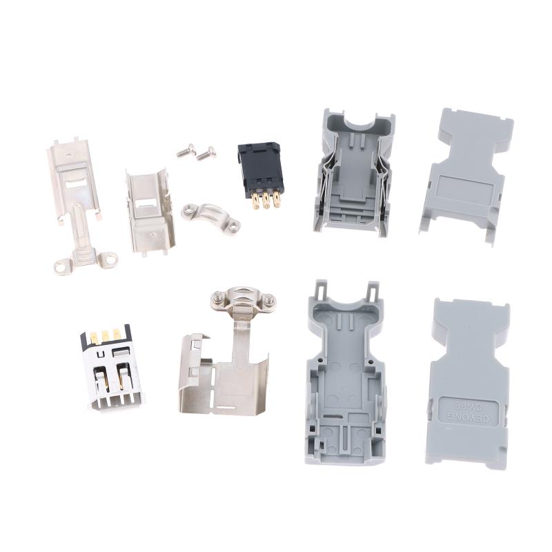 Male Female Connector 6 Pin Firewire IEEE 1394 For Yaskawa For Servo Motor Encoder 6P SM-6E Encoder Connector Plug