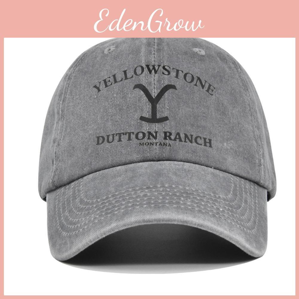 Stone Yellow Letter Embroidery Baseball Cap Sun Protection Breathable Hat Gift