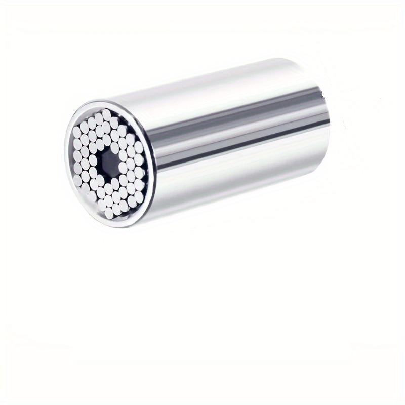 Un set de chei universale, unealtă adaptor de găurit multifuncțional, cheie rapidă cu clichet cu manșon magic din oțel aliat cu antrenare 3/8